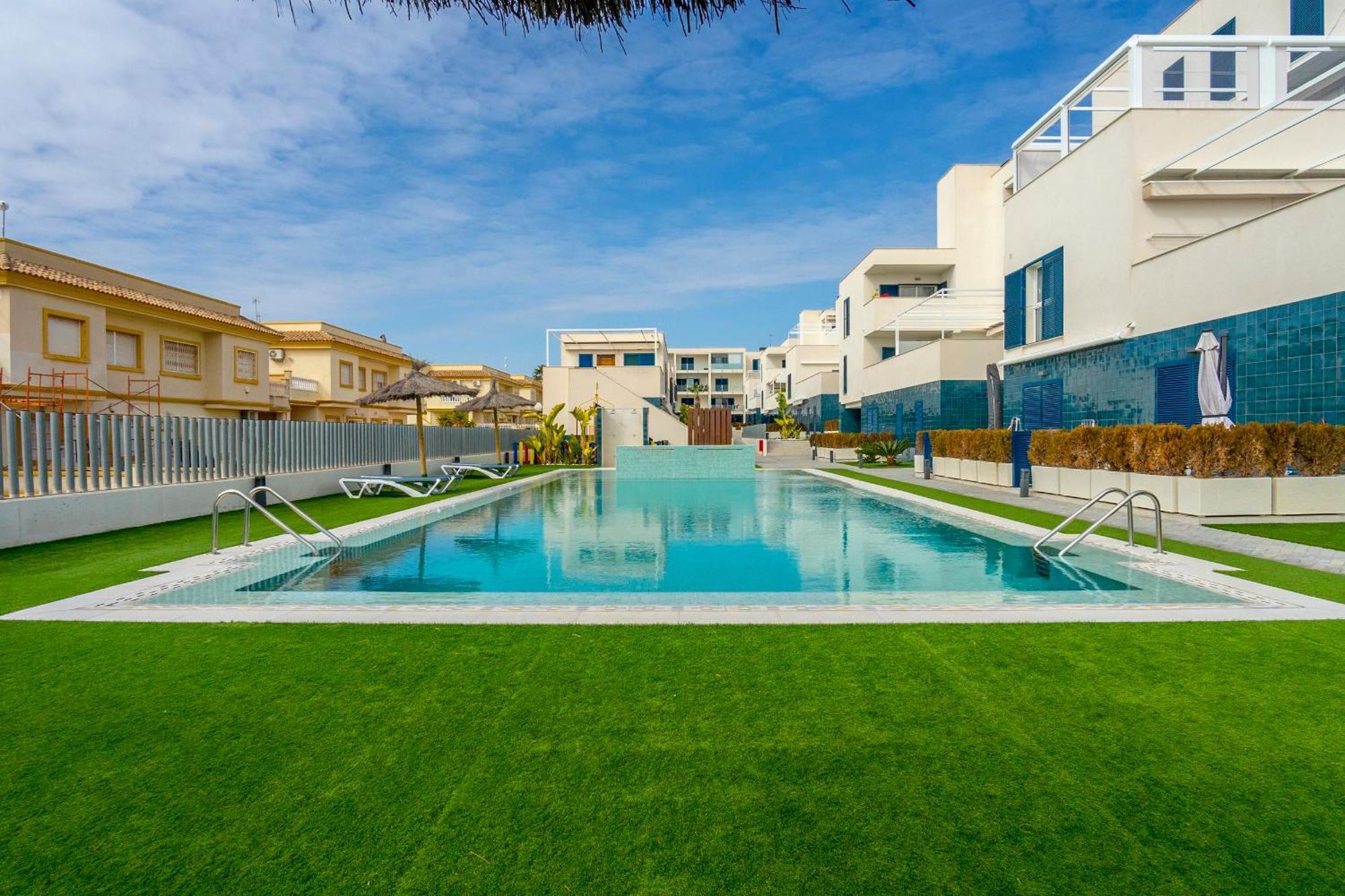 Turquesa Del Mar - Sun & Beach & Golf & Bike - Large Terrace Ground-Floor Spanish Apartment Dehesa de Campoamor  エクステリア 写真