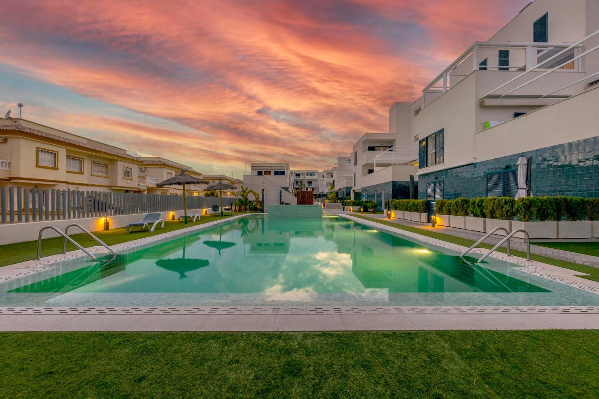 Turquesa Del Mar - Sun & Beach & Golf & Bike - Large Terrace Ground-Floor Spanish Apartment Dehesa de Campoamor  エクステリア 写真