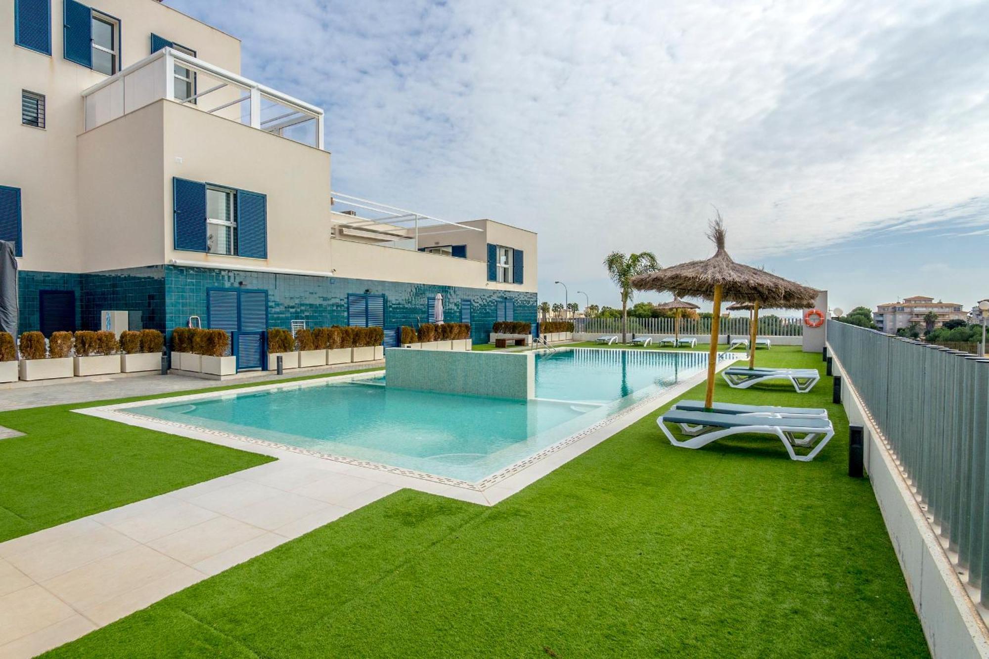 Turquesa Del Mar - Sun & Beach & Golf & Bike - Large Terrace Ground-Floor Spanish Apartment Dehesa de Campoamor  エクステリア 写真