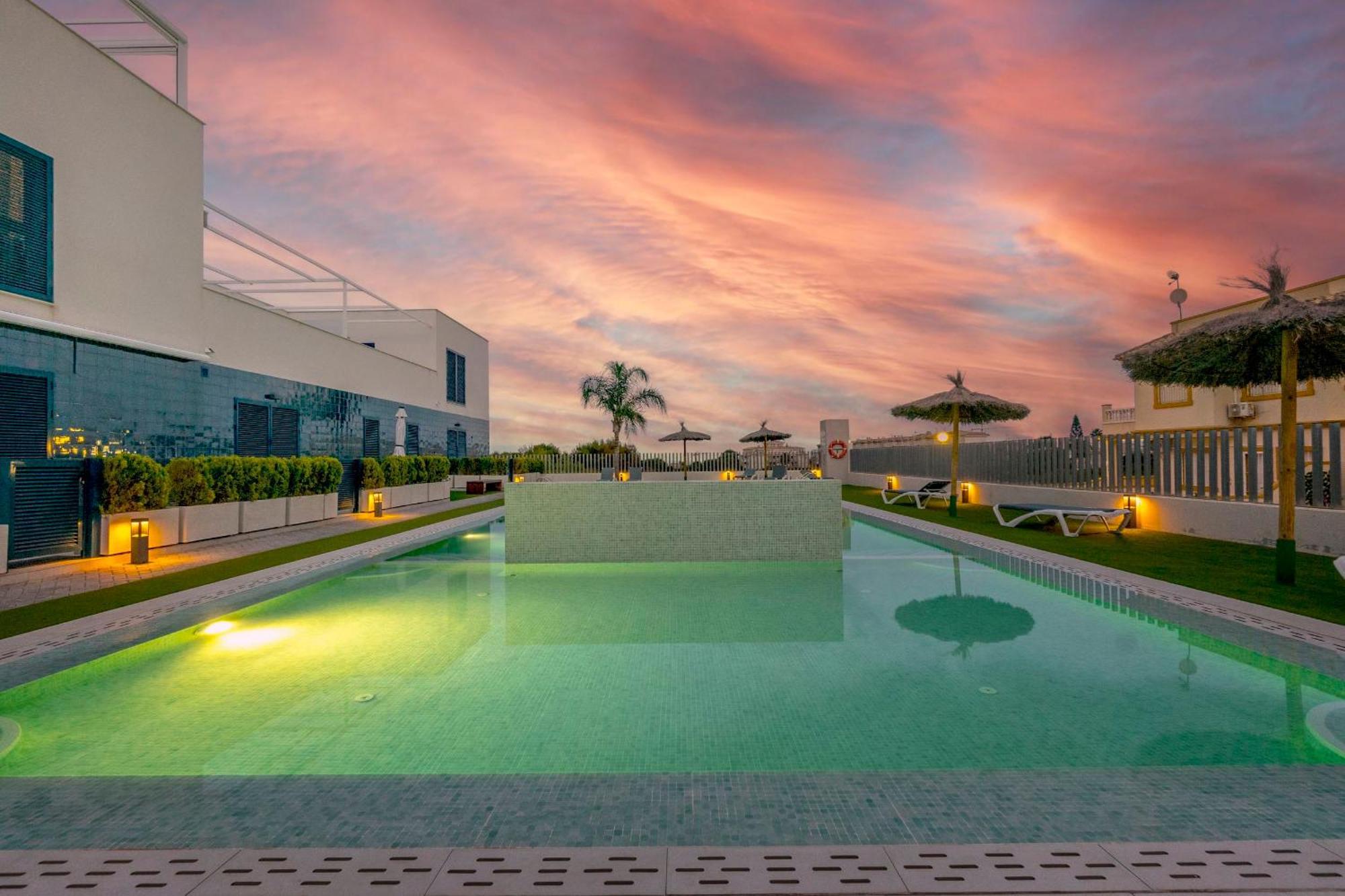 Turquesa Del Mar - Sun & Beach & Golf & Bike - Large Terrace Ground-Floor Spanish Apartment Dehesa de Campoamor  エクステリア 写真